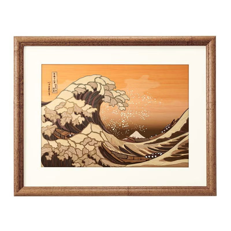 天然木のさくらあーと・神奈川沖浪裏