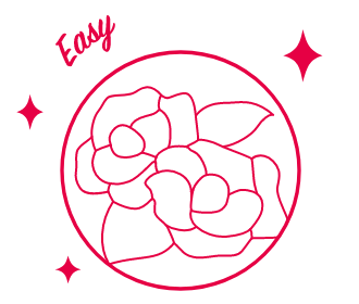 不器用でも絵が描けなくても簡単に作れることを表すイラスト