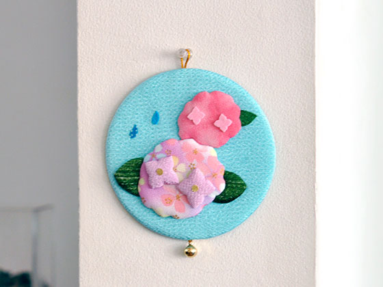 かんたん押絵・彩りあじさい