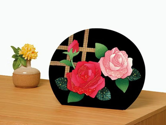 押絵飾り・花歳時記（バラ）