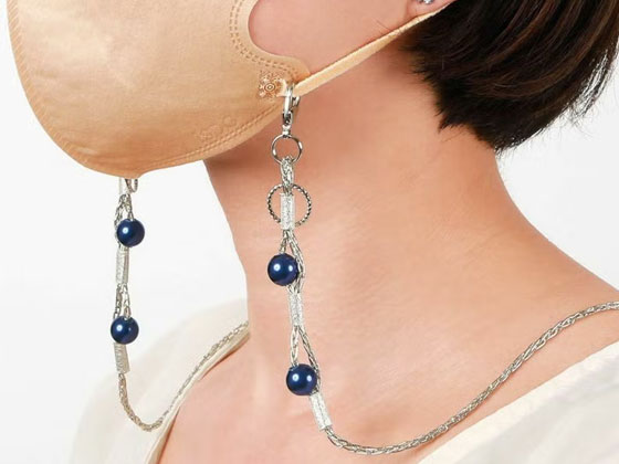 マスクチェーン(ゴールド)