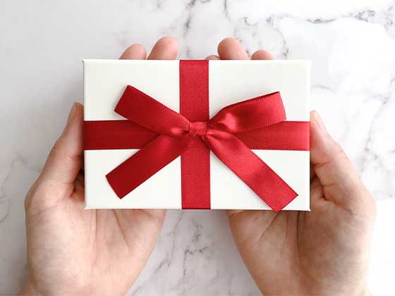 自分が作って完成品をプレゼント