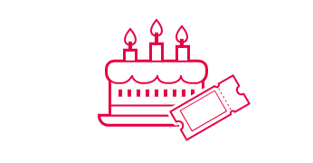 お誕生月にクーポンプレゼント!