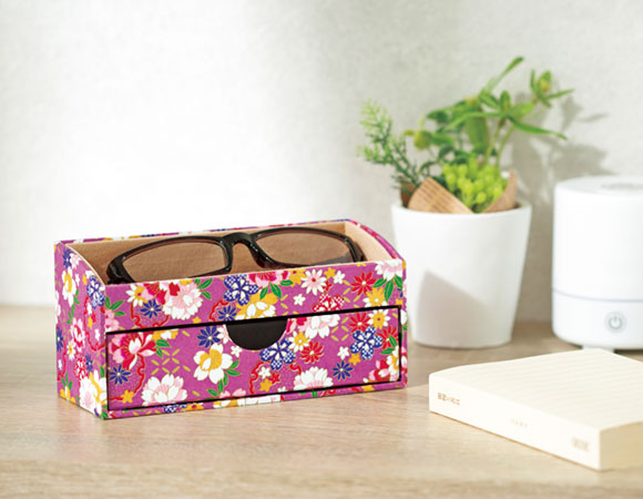 引出し付きメガネトレー