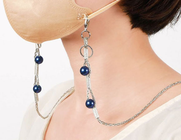 マスクチェーン(シルバー)