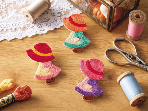 小さくてかわいらしいがま口キーホルダー