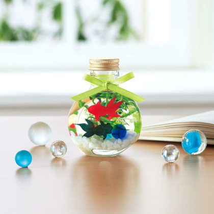 和紙のハーバリウム