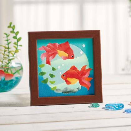 和紙のあとり絵