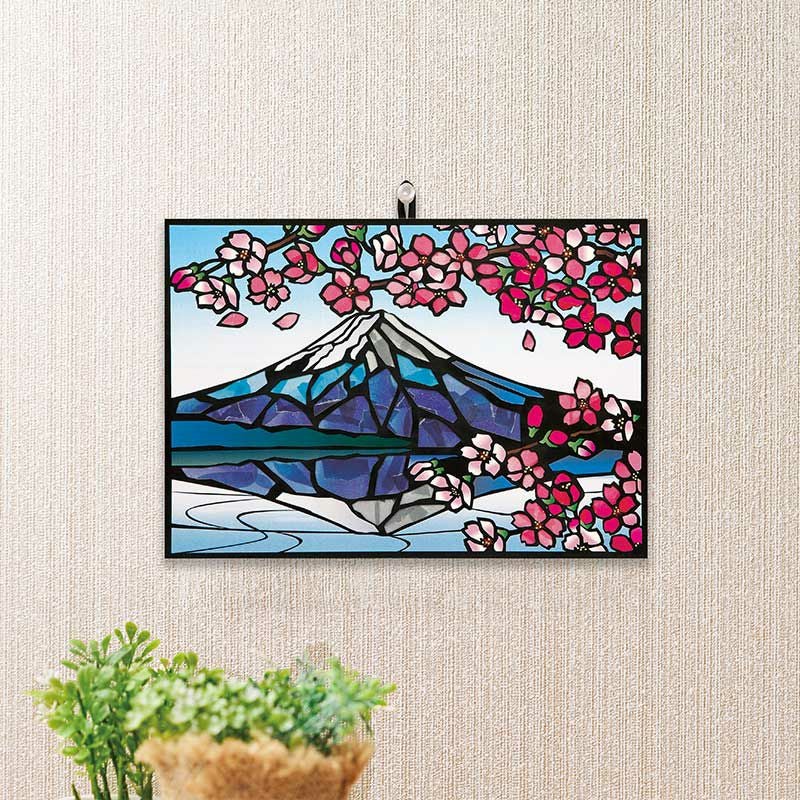 千切り絵 受注生産【切り絵×ちぎり絵】原画アート sakura -桜- | iichi 日々の