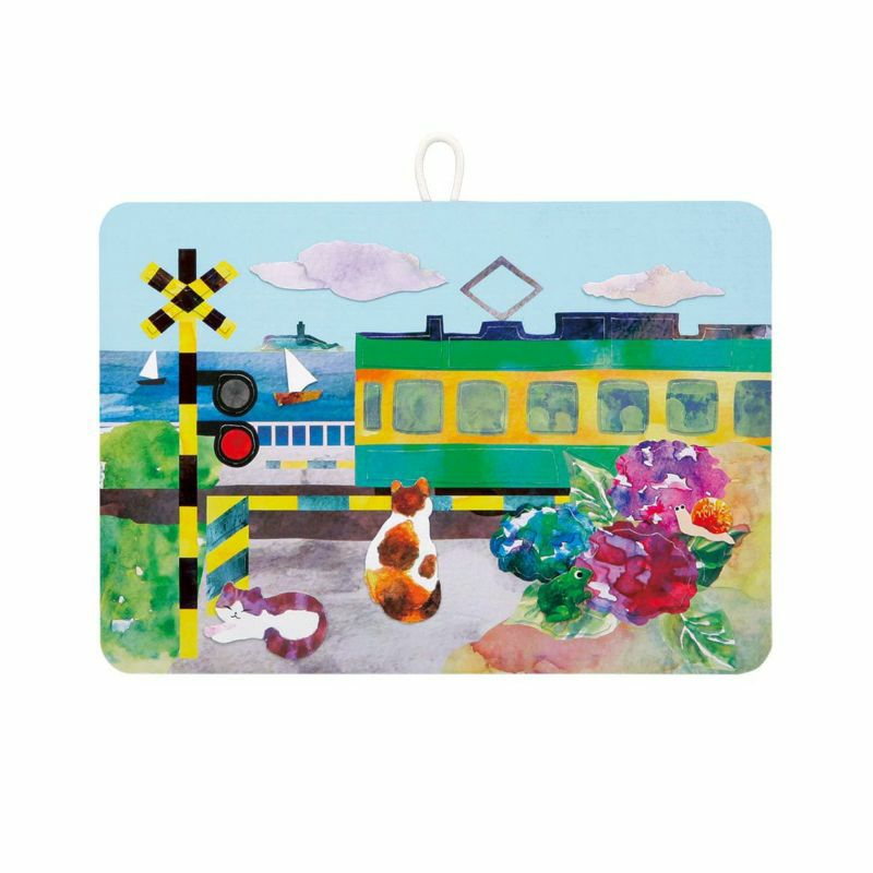 シールはり絵・猫の旅（鎌倉）｜株式会社さくらほりきり