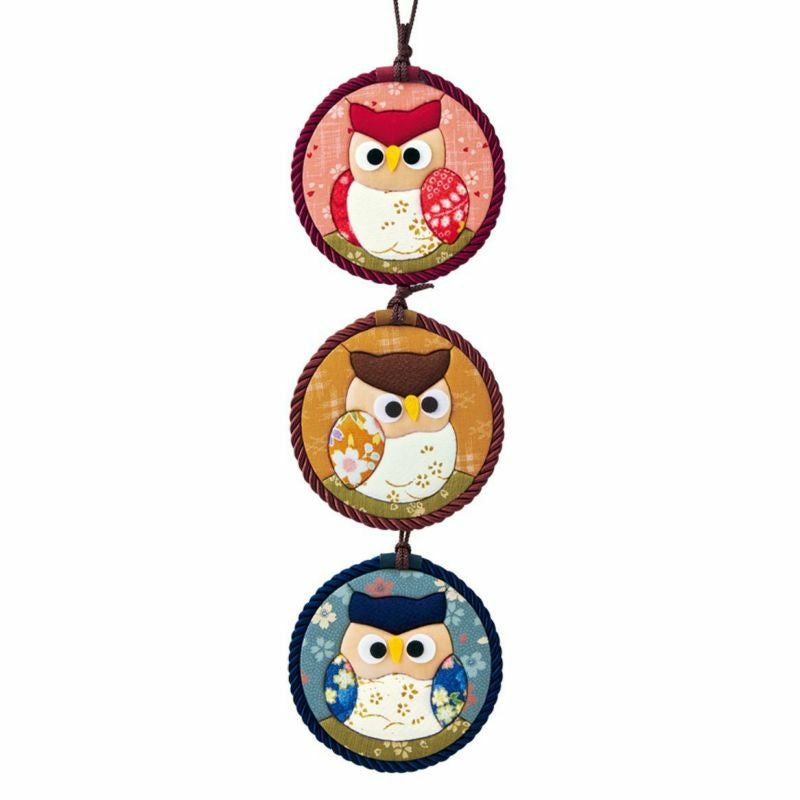 プチタペストリー・縁起ふくろう｜株式会社さくらほりきり