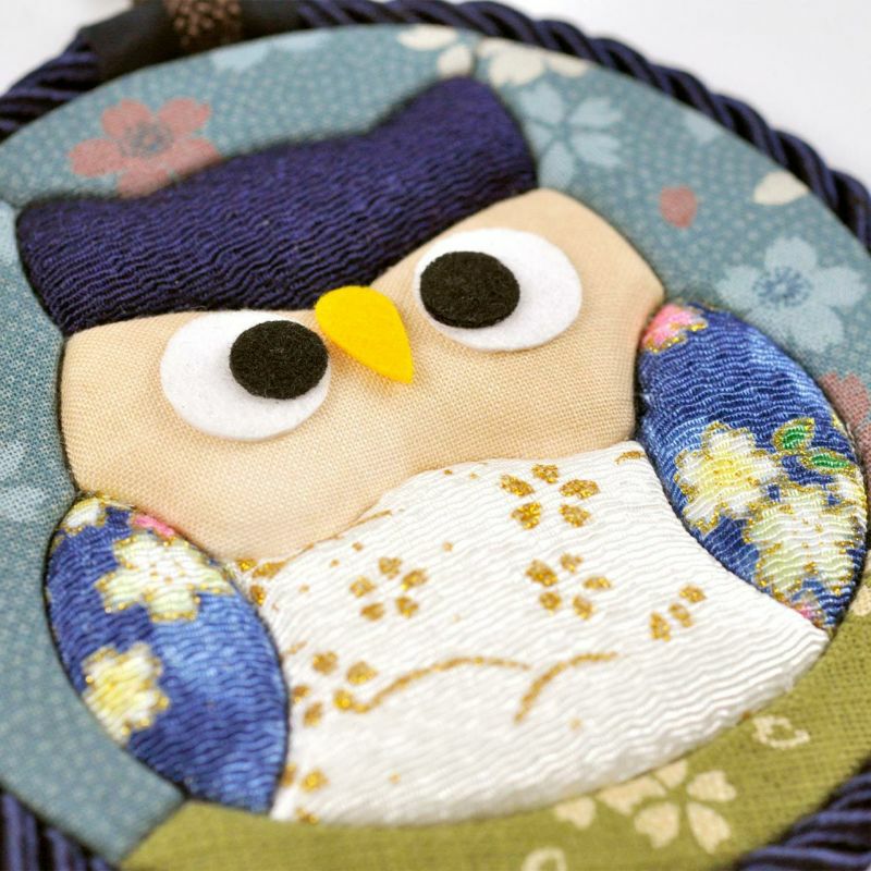 プチタペストリー・縁起ふくろう｜株式会社さくらほりきり
