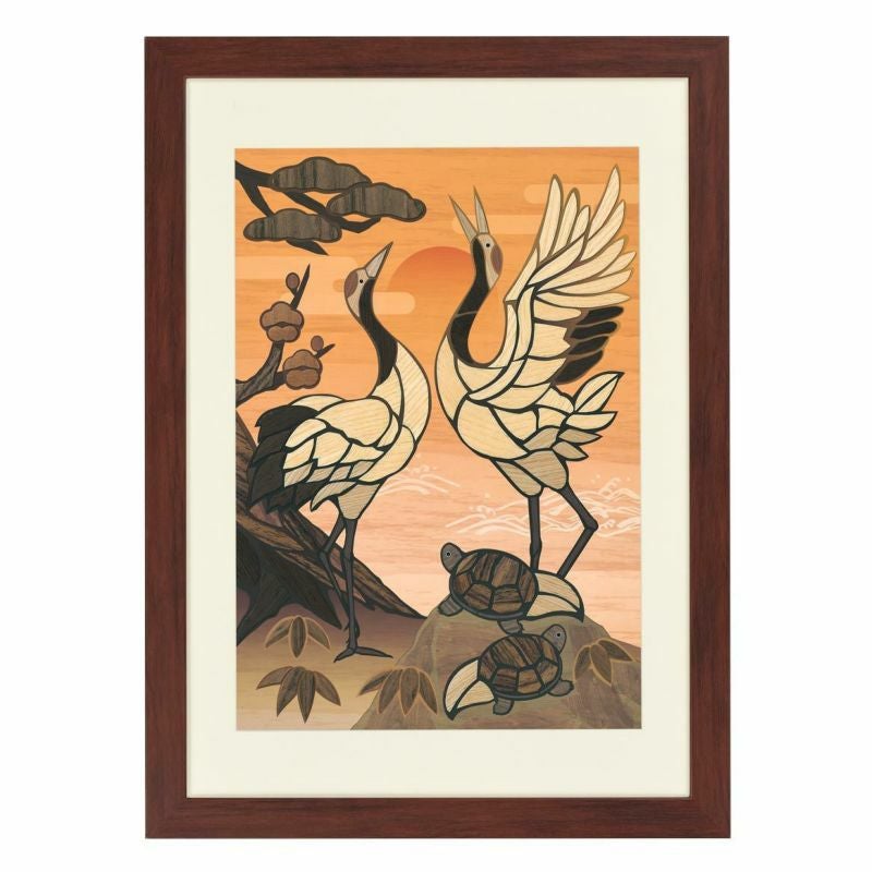 縁起物！  鶴、亀、流木アート 縁起物！ 鶴、亀、流木アート