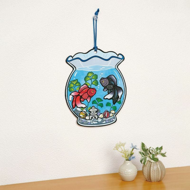 v141　中国清朝期 同治年製 粉彩絶品金魚絵付磁器鉢 弦金魚図　Q シールはり絵・金魚鉢｜株式会社さくらほりきり