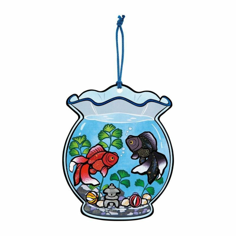 シールはり絵・金魚鉢｜株式会社さくらほりきり