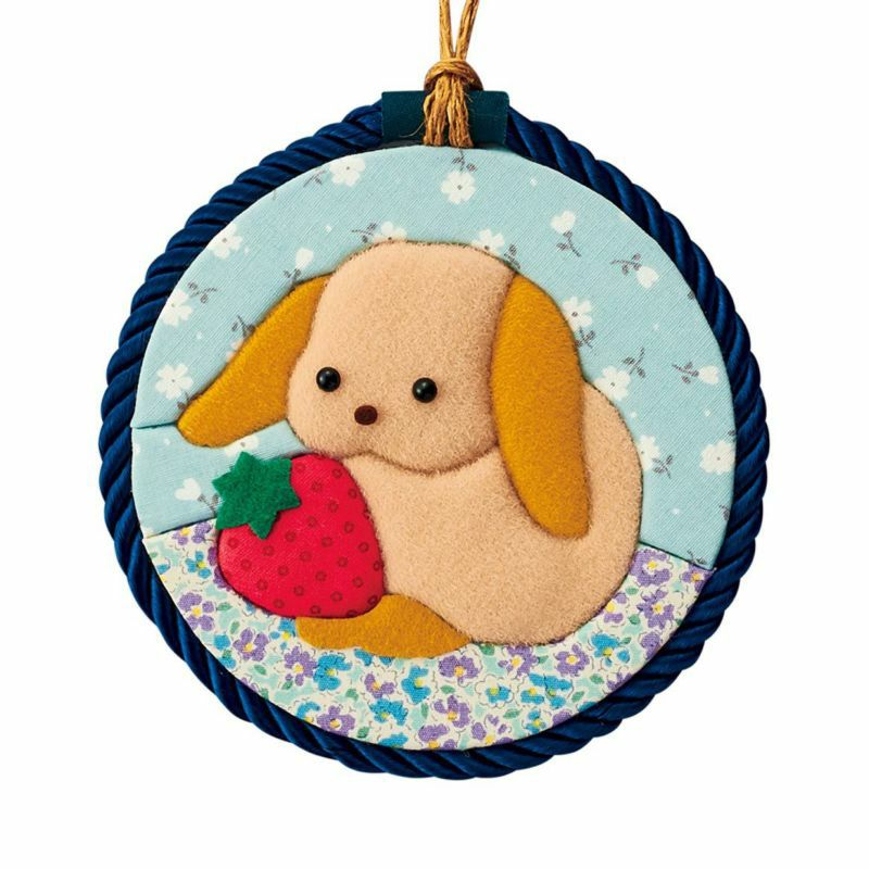 ❤️うさぎさん19匹の手作りタペストリー❤️ プチタペストリー・うさぎ｜株式会社さくらほりきり