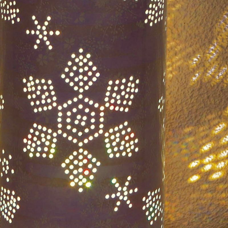 木彫 雪の結晶 ランプ 名前の彫刻で特別なギフトに ヒノキででき