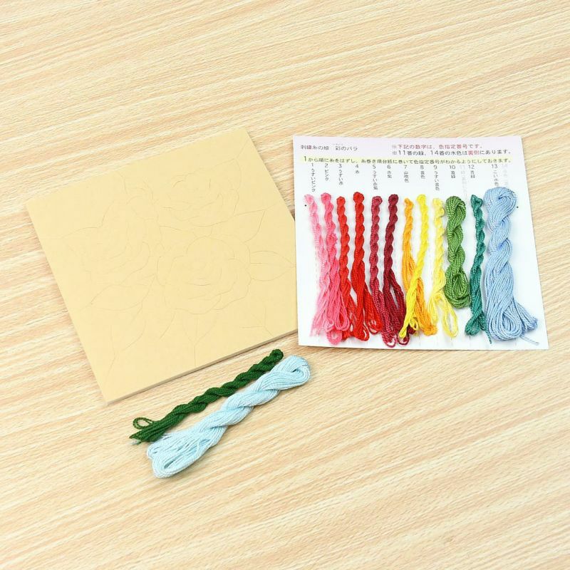 繊細なシルバー刺繍の花丸紋さくら色袋帯美品✨さりげなくて繊細　416㎝ 花ふきん SASHIKO WORLD Hungary 円形のバラ - チューリップクラフトカフェ