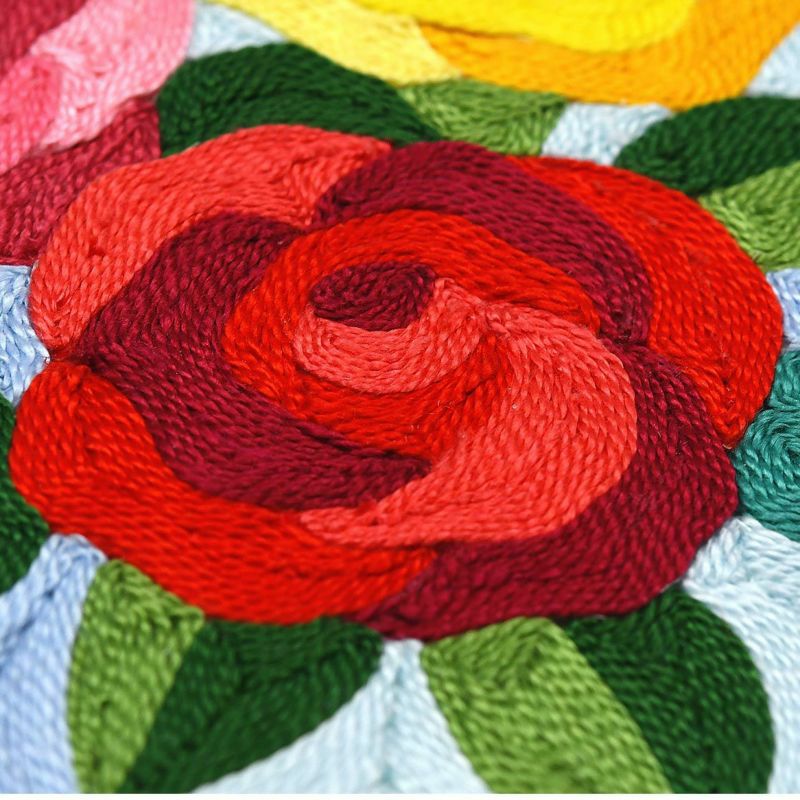 刺繍糸の絵・彩のバラ｜株式会社さくらほりきり