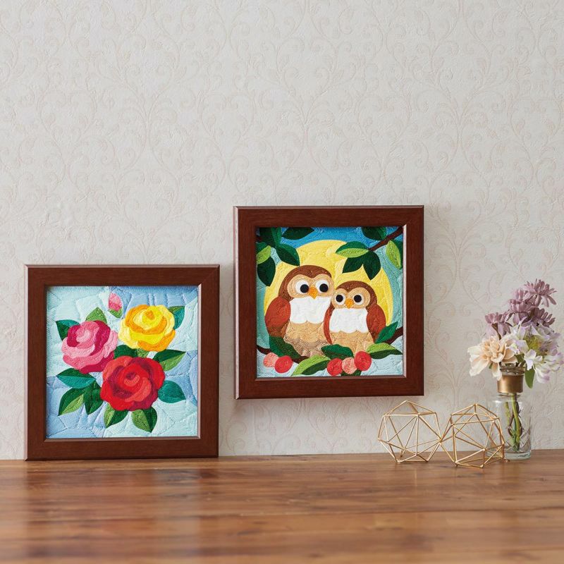 刺繍糸の絵・彩のバラ｜株式会社さくらほりきり