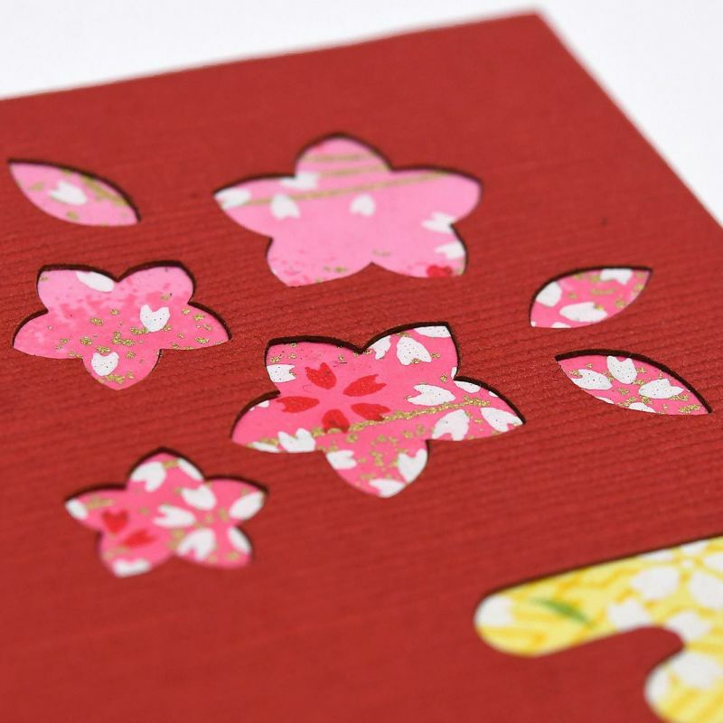 out   ❁ほっこりお雛様ボード。:°ஐ..♡* ピッコロシリーズ 桜ほのかLED照明衝立 木村一秀作印伝ひな | 人形専門