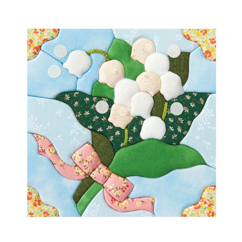 きめこみ誕生花・すずらん（5月）｜株式会社さくらほりきり