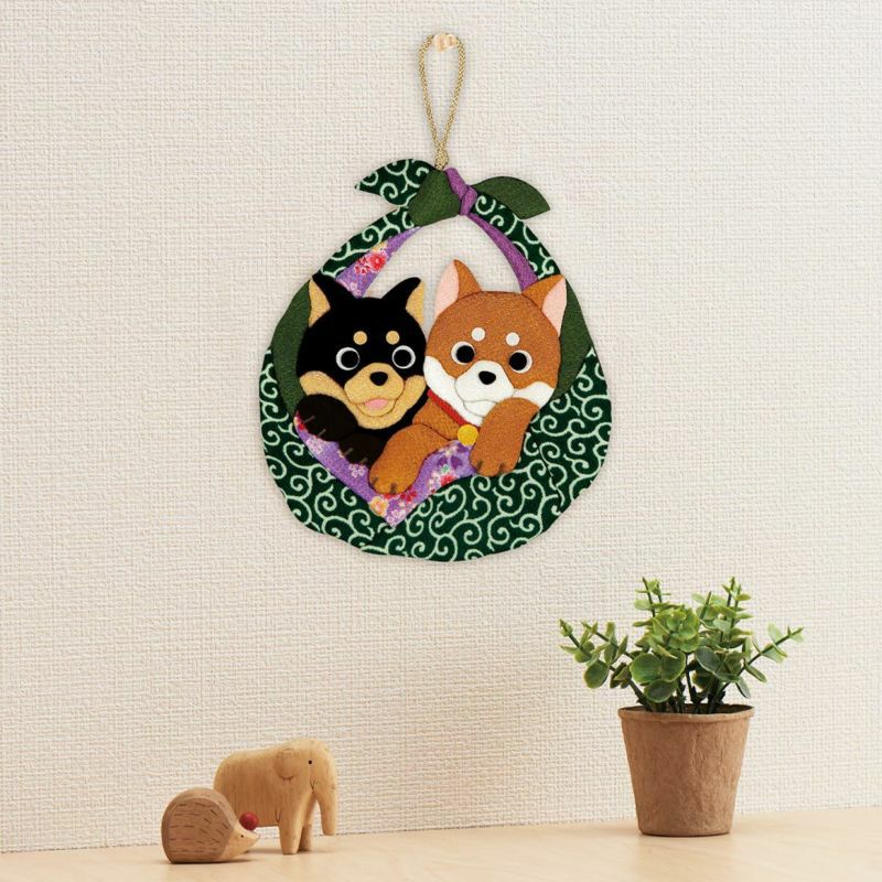 ❤️さくら様3点⭐柴犬柄⭐3段ラック・コロコロ❤️--179・180・182 押絵飾り・ふろしき豆柴II｜株式会社さくらほりきり