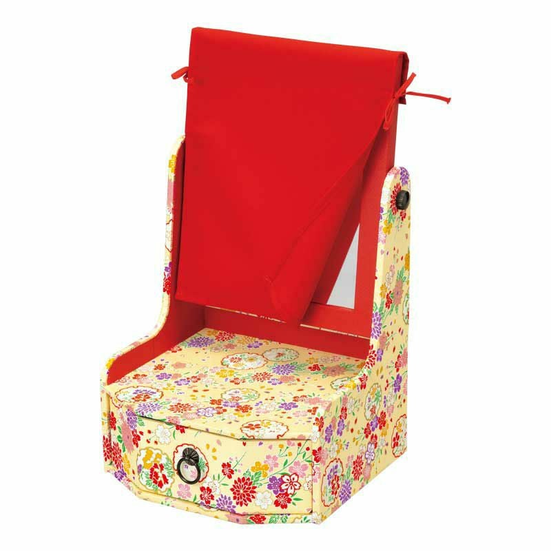 ホコリから鏡を守る前掛け付き