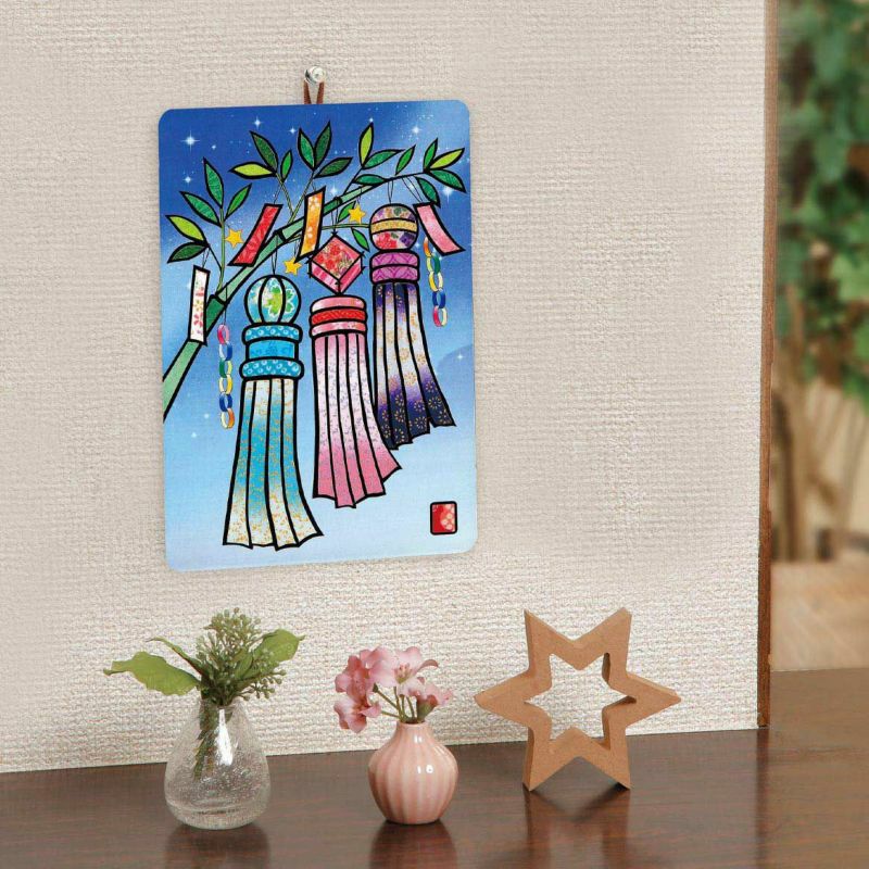 【ちぎり絵】「幻想-夕暮れ」　ハンドメイド　(P 10サイズ)　暮らしに彩りを 000000003270-01.jpg?size=l&w=
