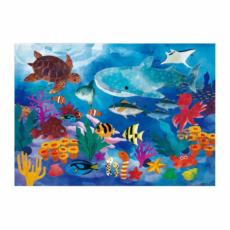 シールはり絵・きらめき水族館｜株式会社さくらほりきり