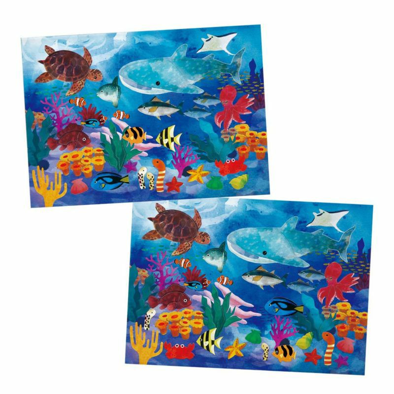 シールはり絵・きらめき水族館｜株式会社さくらほりきり