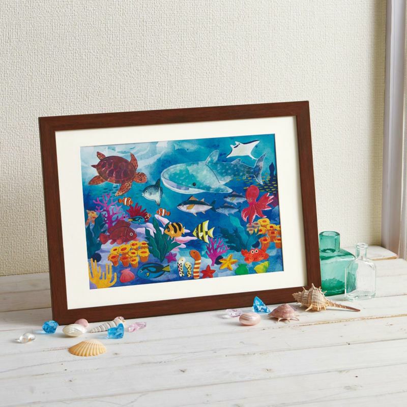 シールはり絵・きらめき水族館｜株式会社さくらほりきり