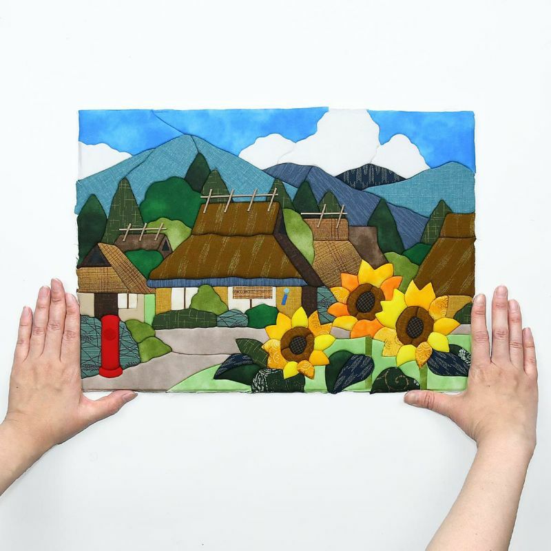 きめこみ特大・思い出の里山（夏）｜株式会社さくらほりきり
