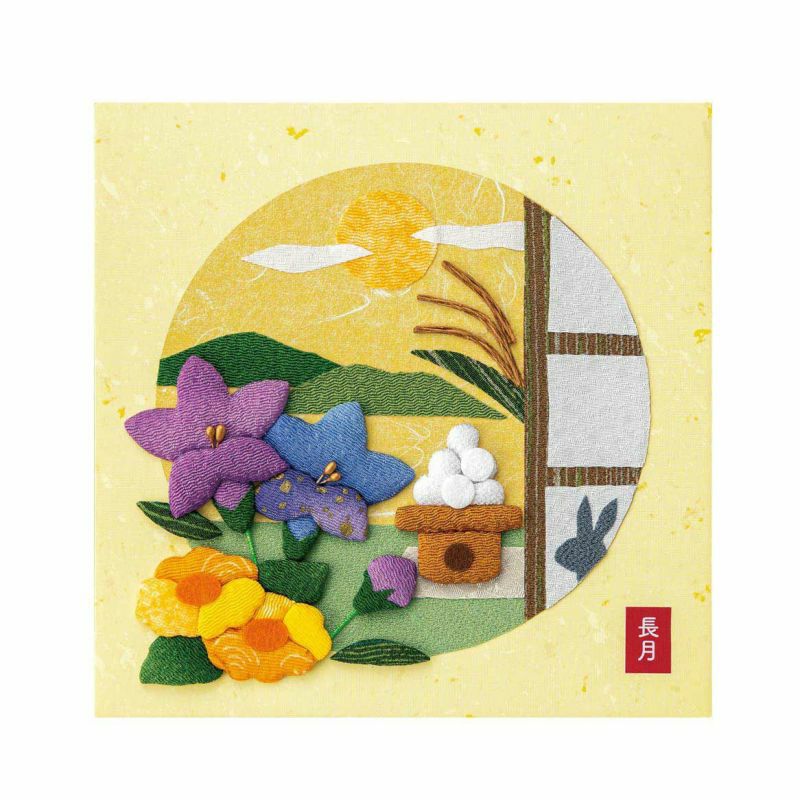 押絵ごよみ・九月（お月見）｜株式会社さくらほりきり
