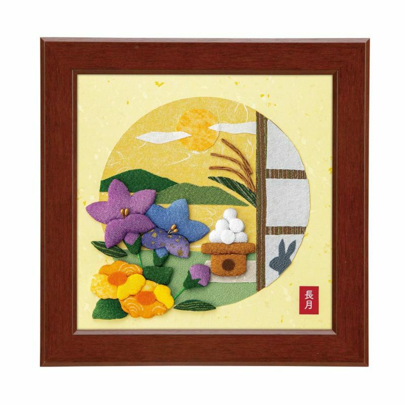 押絵ごよみ・九月（お月見）｜株式会社さくらほりきり