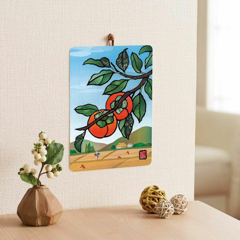 季節のシールはり絵・メジロと紅白梅（二月）｜株式会社さくらほりきり