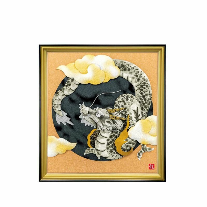 【 雲龍図大徳利花生 】　古九谷角福印　高33.7ｃｍ 雲龍図大徳利花生 】 古九谷角福印 高33.7cm 【公式通販】