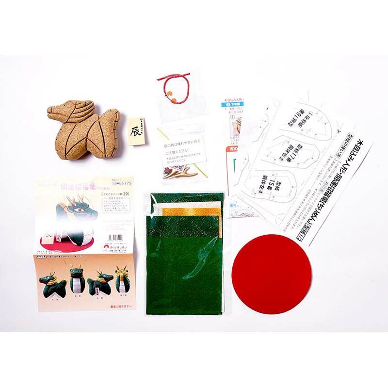 木目込み人形・開運招福竜 （ちりめん）｜株式会社さくらほりきり