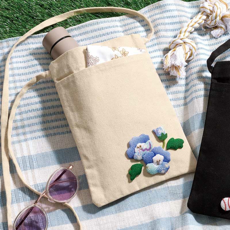 押絵ショルダーバッグ・B（アイボリー）