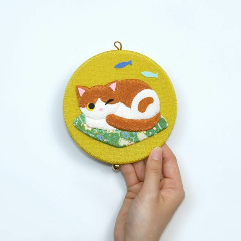 かんたん押絵・のんびり子猫｜株式会社さくらほりきり