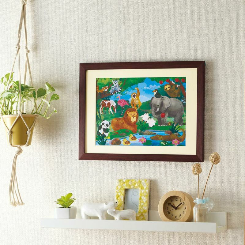 シールはり絵・にぎやか動物園｜株式会社さくらほりきり