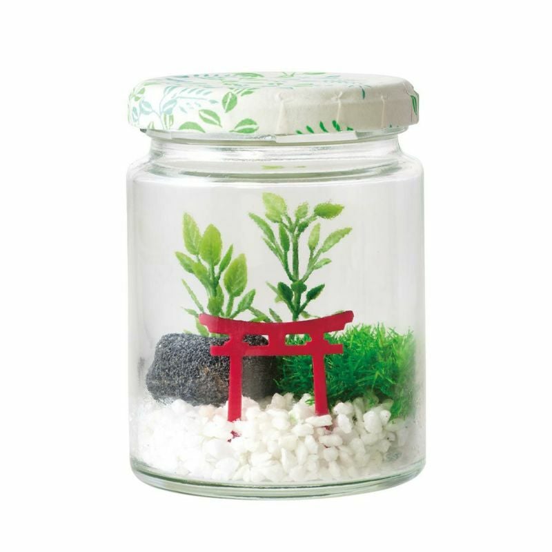 苔テラリウム/インテリア/一点物/苔リウム/完成品/卓上 苔のテラリウム・A（鳥居）｜株式会社さくらほりきり