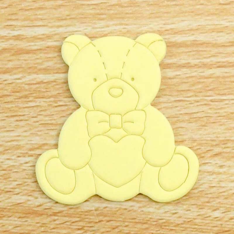 型抜きパウダーマグネット・P（テディベア）｜株式会社さくらほりきり