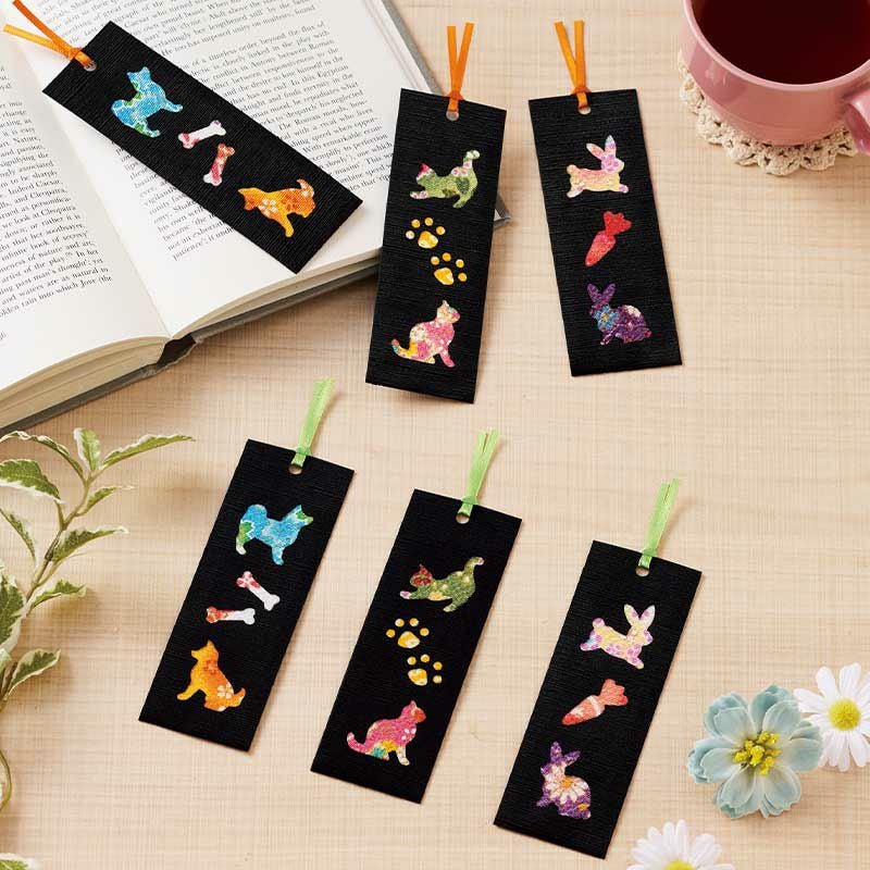 型抜きアート・彩しおり（Ｂ）