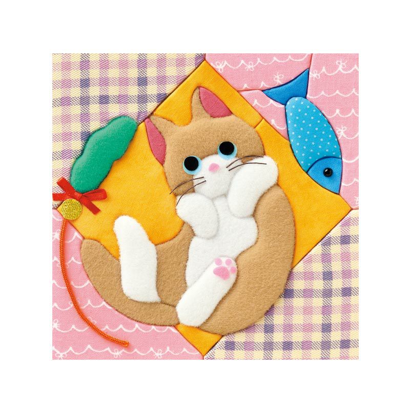 ミニフレーム・くつろぎ子猫｜株式会社さくらほりきり