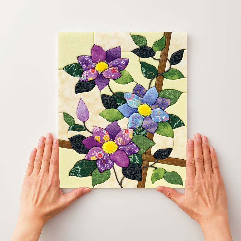 5月4日まで出品⭐︎かっつー 　墨絵、ゆいか、こはな　クレマチス 宅配 きめこみ・清涼のクレマチス｜株式会社さくらほりきり