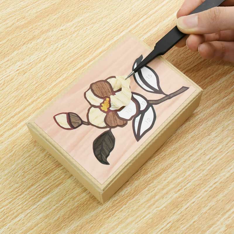 天然木のさくらあーと・浪漫小箱（椿）｜株式会社さくらほりきり