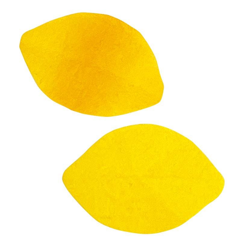 レモン型の和紙を入れます