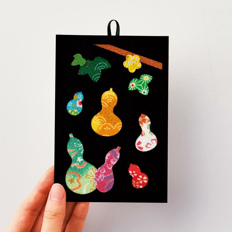 型抜きアート・いろどり六瓢箪｜株式会社さくらほりきり