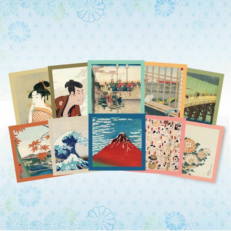 長期保管・未使用品★さくらほりきり 2点セット 里山の冬・桜の錦帯橋 額付 大53.7×42.1　貼り絵 布アート 手芸 色紙 ☆ PayPay(ペイペイ)決済可能 ☆ 札幌市 豊平区 平岸 きめこみ特大・鏡富士に桜｜株式会社さくらほりきり